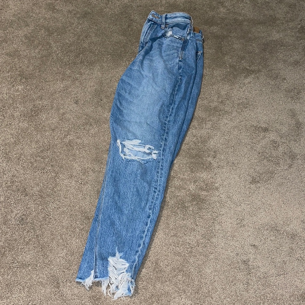 AE highest waist mom jean